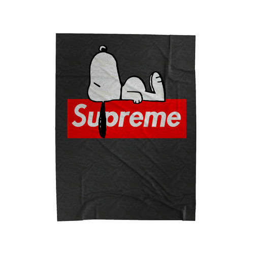 Born To Sleep Snoopy Velveteen Blanket
