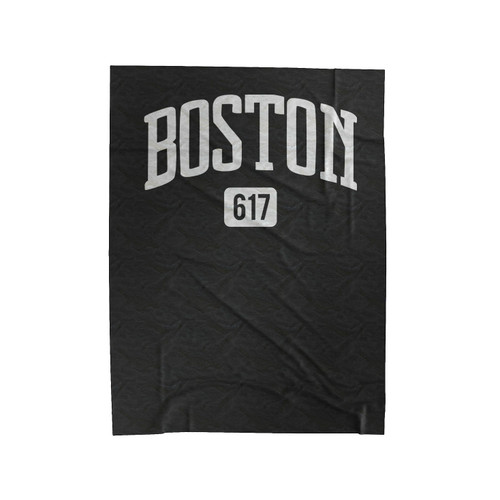 Boston 617 Velveteen Blanket