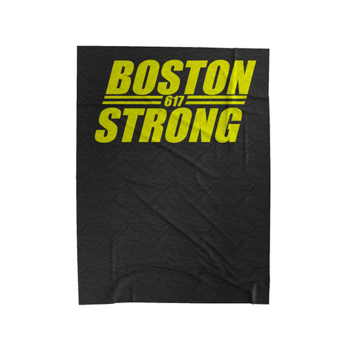Boston Strong Velveteen Blanket