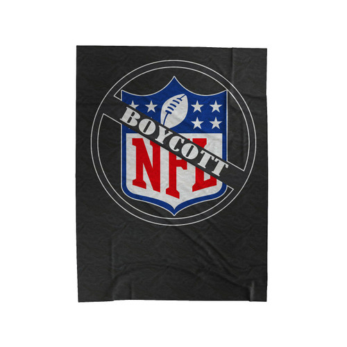Boycott The Nfl 1 Velveteen Blanket