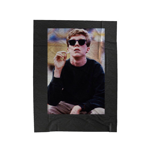 Breakfast Club Michael Anthony Hall Weed Velveteen Blanket