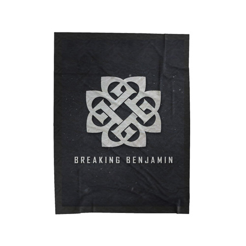 Breaking Benjamin Logos Velveteen Blanket