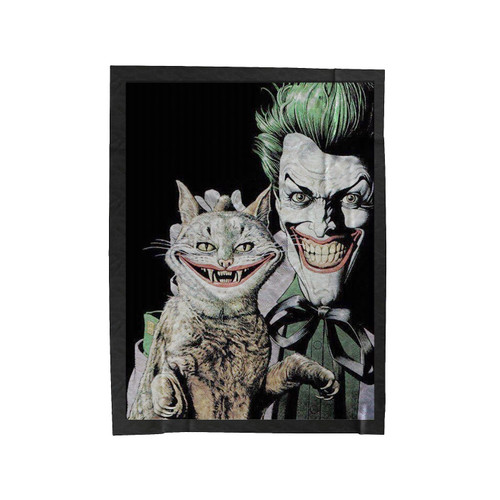 Brian Bollands Joker Velveteen Blanket