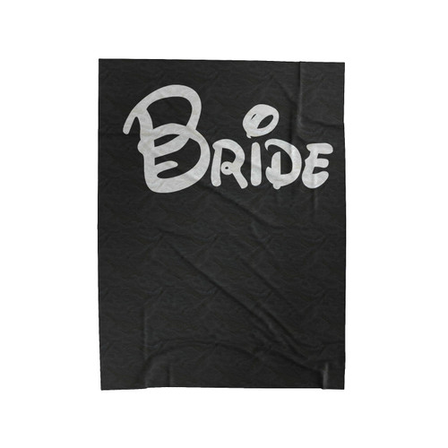 Bride Tribe Disney Barchelorette Bridal Party Velveteen Blanket
