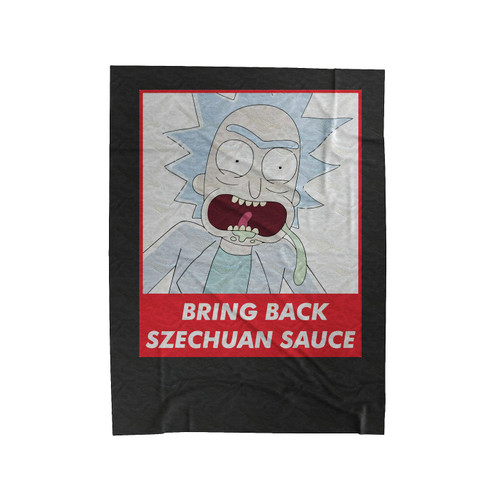 Bring Back Szechuan Sauce Rick Sanchez Velveteen Blanket