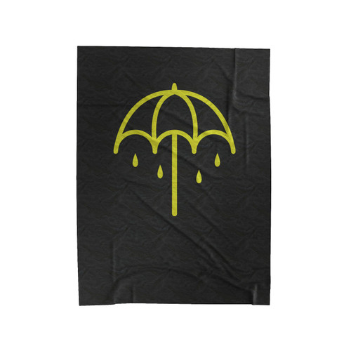 Bring Me The Horizon Doom Logo Rain Velveteen Blanket