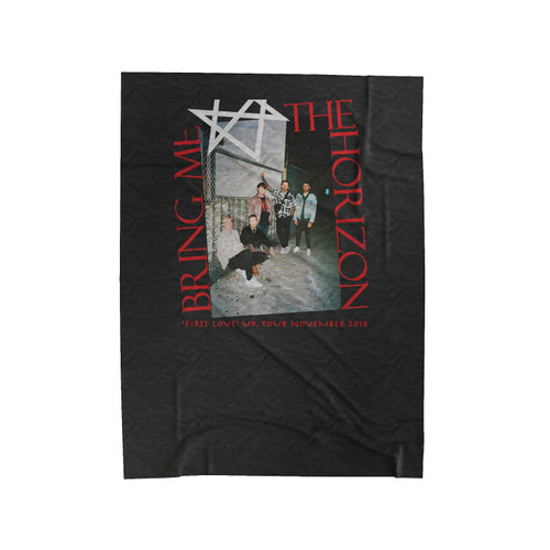 Bring Me The Horizon First Love Tour 2019 Logo Velveteen Blanket