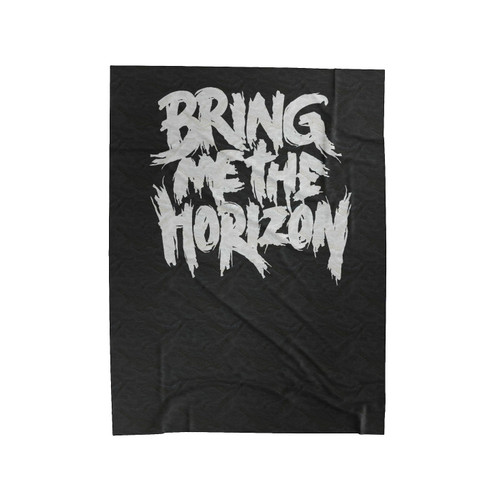 Bring Me The Horizon Logo For Bring Me The Horizon Music Fans Gift Christmas Present 1 Velveteen Blanket