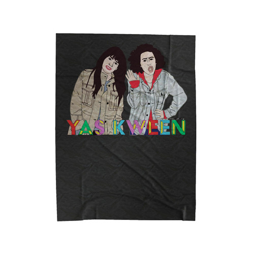 Broad City Yas Kween Velveteen Blanket