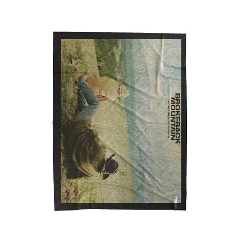 Brokeback Mountain Brown Velveteen Blanket