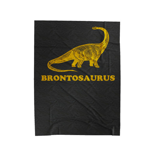 Brontosaurus Velveteen Blanket