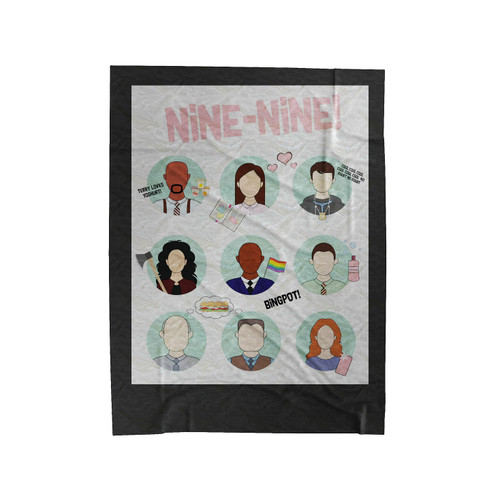 Brooklyn Nine Nine Tv Series Velveteen Blanket