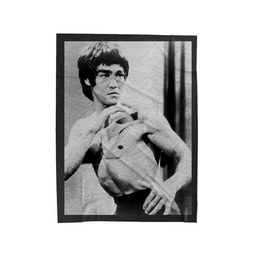 Bruce Lee 1973 Velveteen Blanket