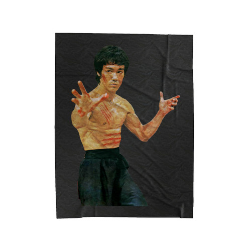 Bruce Lee Action Bruce American Classics Velveteen Blanket