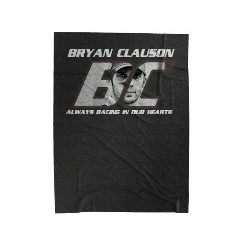 Bryan Clauson Tribute Always Racing In Our Hearts Velveteen Blanket