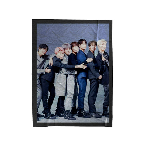 Bts 8Th Music Velveteen Blanket