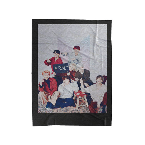 Bts Army Kpop Korean Velveteen Blanket