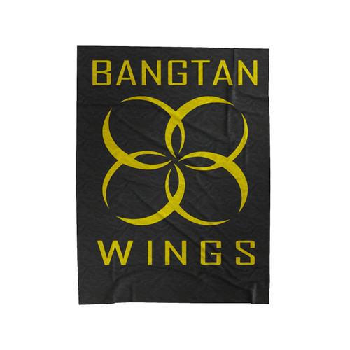 Bts Bangtan Boys Wings Logo Kpop Velveteen Blanket
