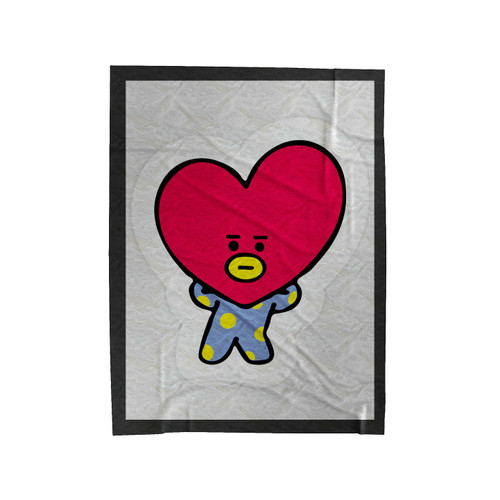 Bts Bt21 Tata Kim Taehyung V Velveteen Blanket