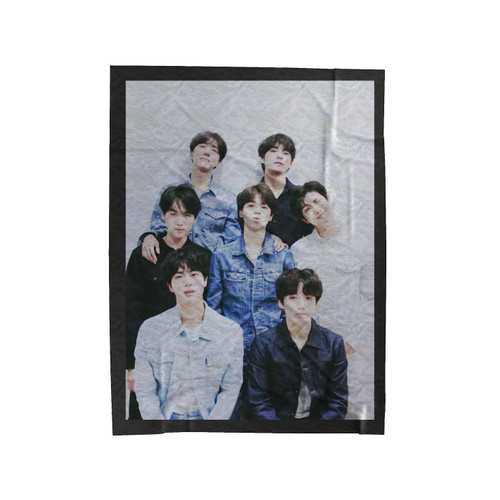 Bts Kpop Group Music Velveteen Blanket