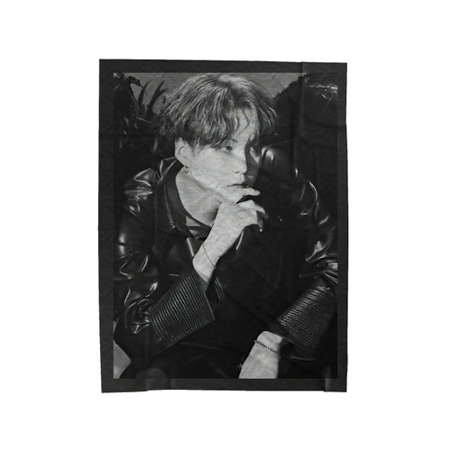 Bts Suga Black Wings Album Velveteen Blanket