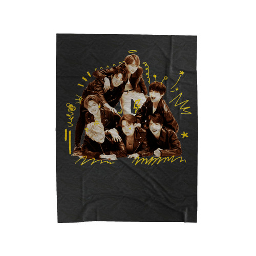 Bts The Soul Velveteen Blanket