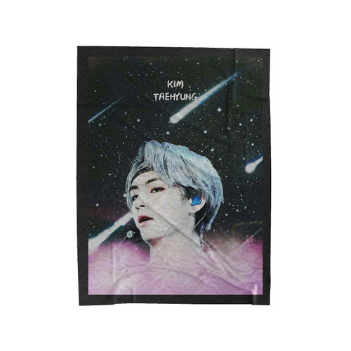Bts V Kim Taehyung Velveteen Blanket
