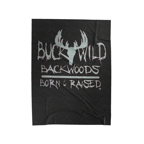 Buck Wild Velveteen Blanket