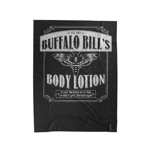 Buffalo Bill's Body Lotion Velveteen Blanket