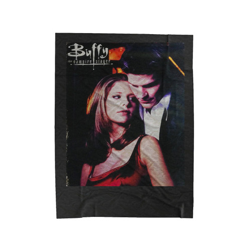Buffy The Vampire Slayer Buffy & Angel Velveteen Blanket