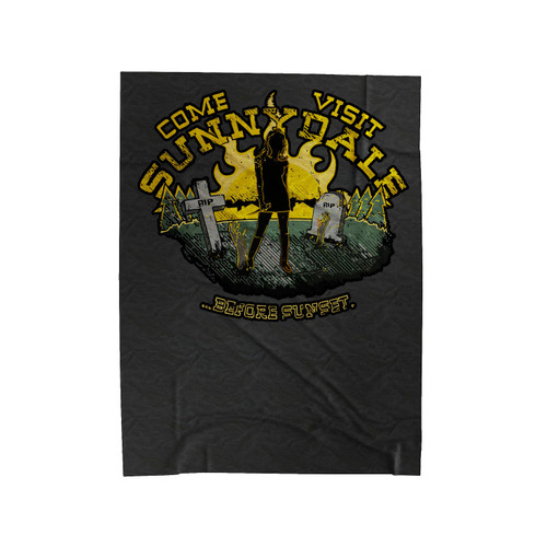 Buffy The Vampire Slayer Sunnydale Come Visit Sunnydale Velveteen Blanket