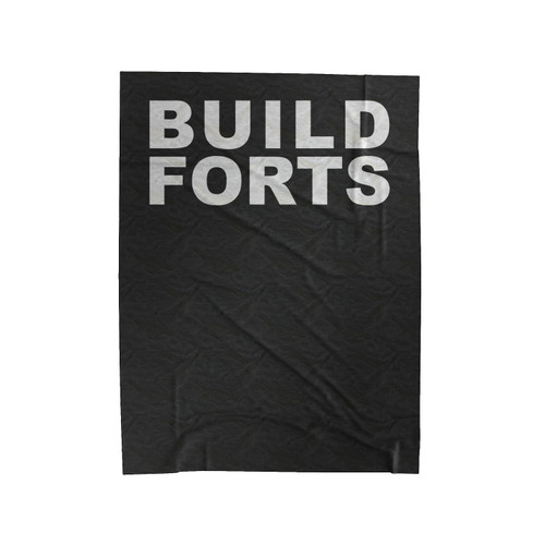 Build Forts Velveteen Blanket