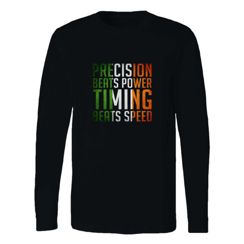 This classic fit conor mcgregor quote mma ufc long sleeve shirt is casually elegant and very comfortable. With fine quality print to make one stand out, it's a perfect fit for every occasion.
