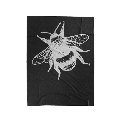 Bumblebee Insect Animal Velveteen Blanket