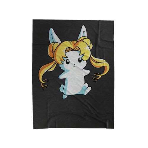 Bunny Buns Cute Velveteen Blanket