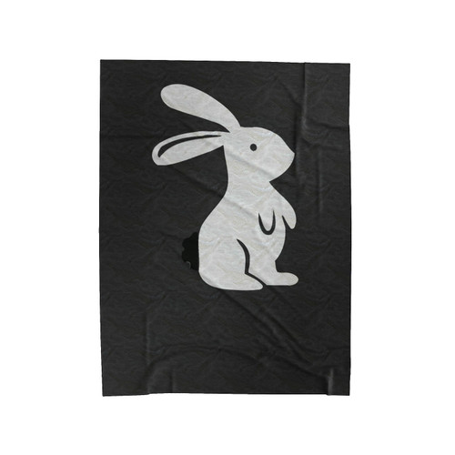Bunny Rabbit Velveteen Blanket