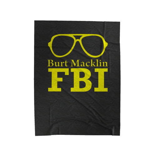 Burt Mackin Fbi Velveteen Blanket
