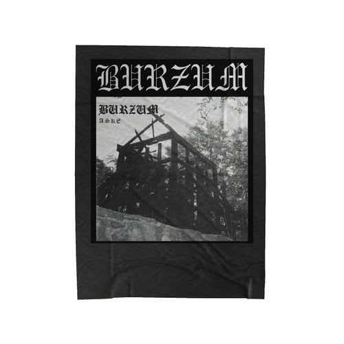 Burzum Aske Black Metal Velveteen Blanket