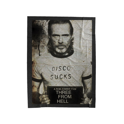 But Richard Brakes Three From Hell Velveteen Blanket