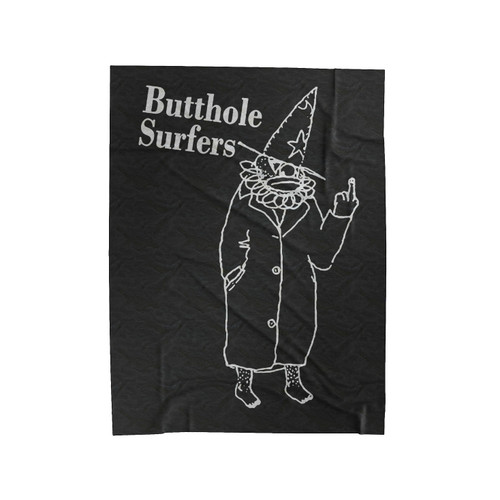 Butthole Surfers Velveteen Blanket