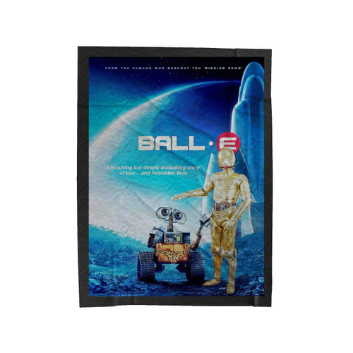 C3Po In Wall-E Movie Velveteen Blanket