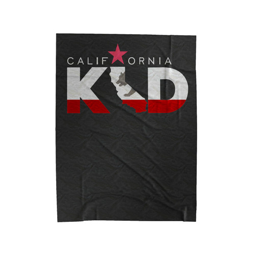 California Kid California Flag Velveteen Blanket