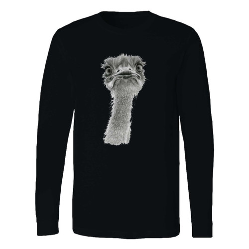 This classic fit cute ostrich long sleeve shirt is casually elegant and very comfortable. With fine quality print to make one stand out, it's a perfect fit for every occasion.