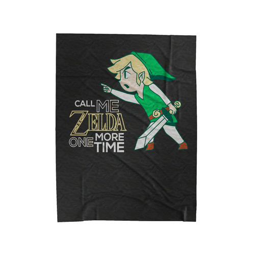 Call Me Zelda Velveteen Blanket