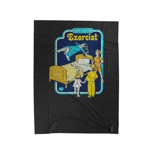 Call The Exorcist Printed Cotton Velveteen Blanket