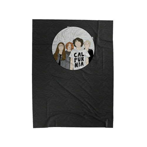 Calpurnia Band Velveteen Blanket