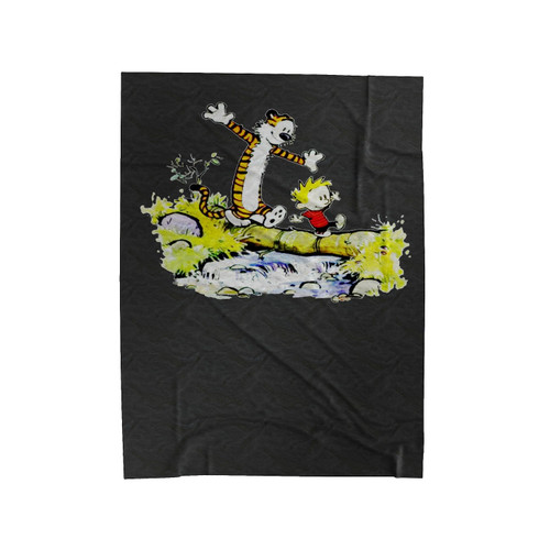 Calvin And Hobbes Velveteen Blanket