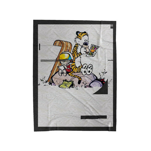 Calvin And Hobbes 1 Velveteen Blanket