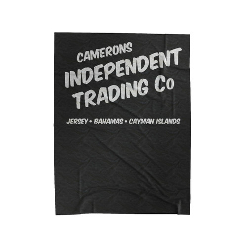 Cameron's Independent Trading Co Velveteen Blanket
