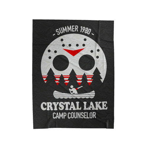 Camp Crystal Lake Jason Voorhees Velveteen Blanket